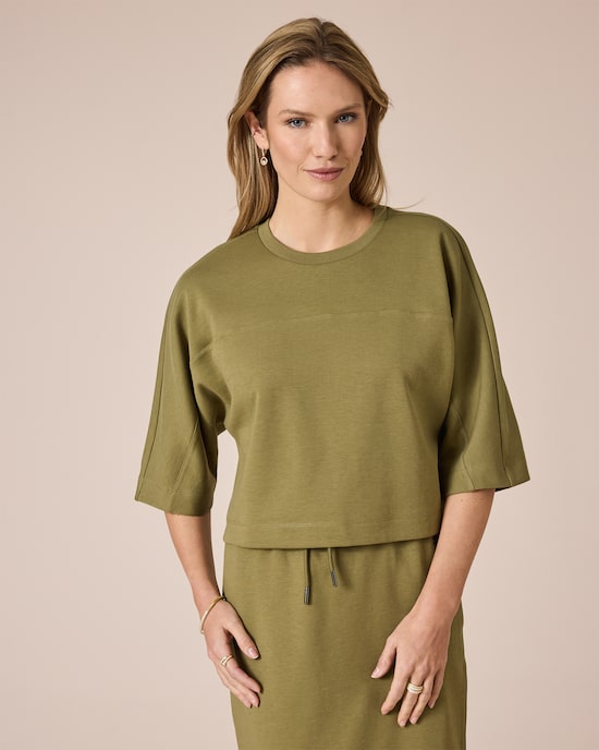 Produktabbildung für Kurzarm Pullover