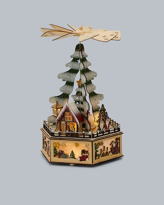 Produktabbildung 2 für LED-Holzpyramide Wichtel