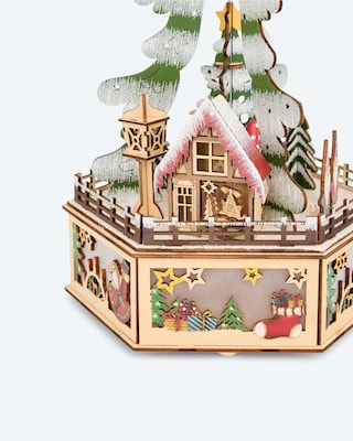 Produktabbildung 4 für LED-Holzpyramide Wichtel