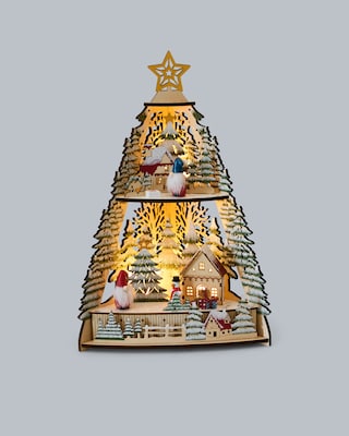 Produktabbildung 2 für LED-Holzpyramide Wichtel