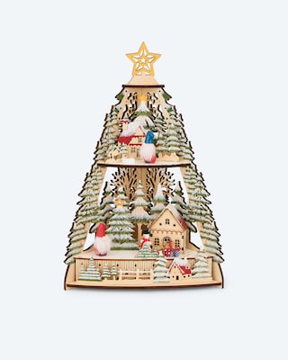 Produktabbildung 1 für LED-Holzpyramide Wichtel