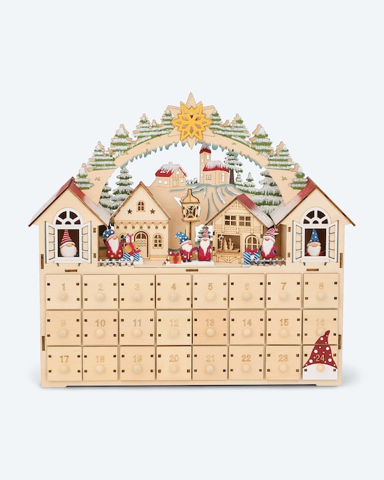 Produktabbildung für LED-Holzkalender Wichtel