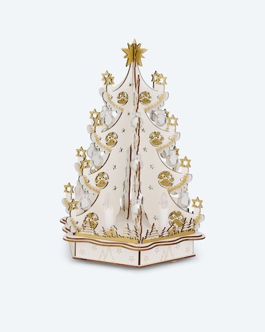 Produktabbildung für LED-Holzdekoration "Weihnachtsbaum"