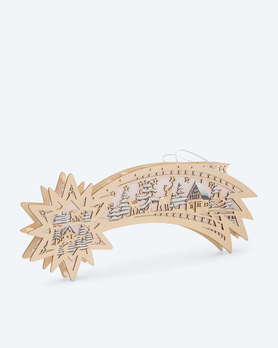 Produktabbildung für Holz-Sternschnuppe