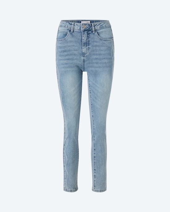 Produktabbildung für Jeans mit Wellenstick