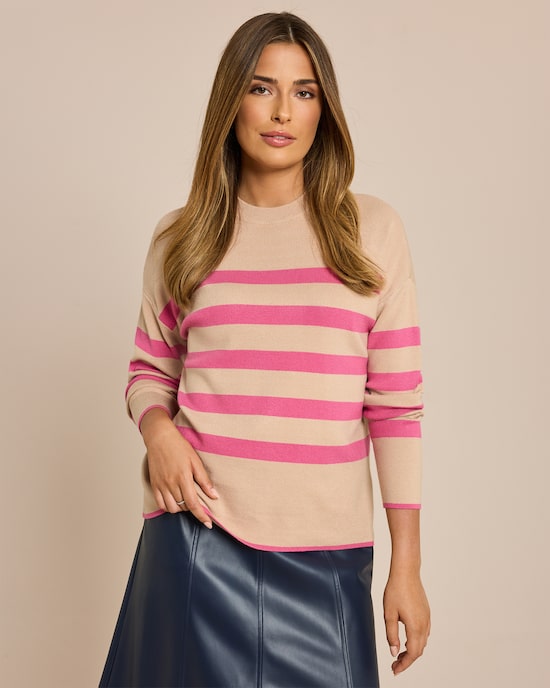 Produktabbildung für Streifen Pullover