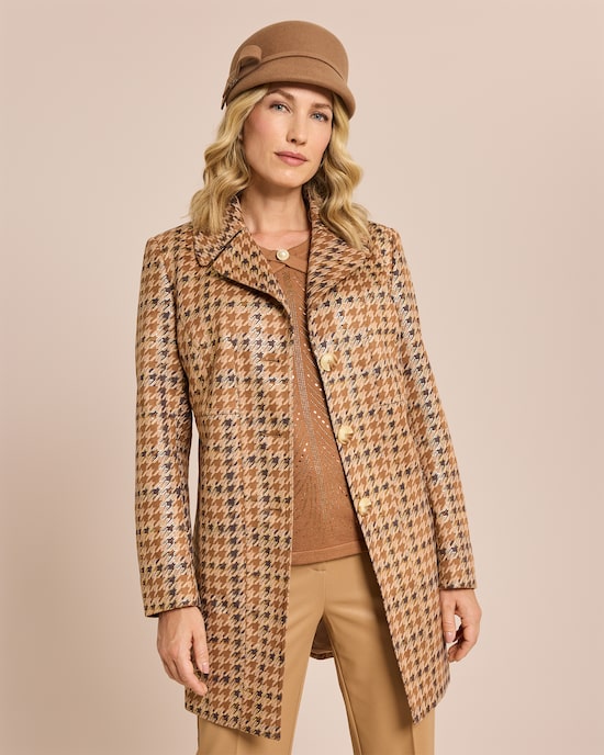 Produktabbildung für Jacke mit modischem Druck