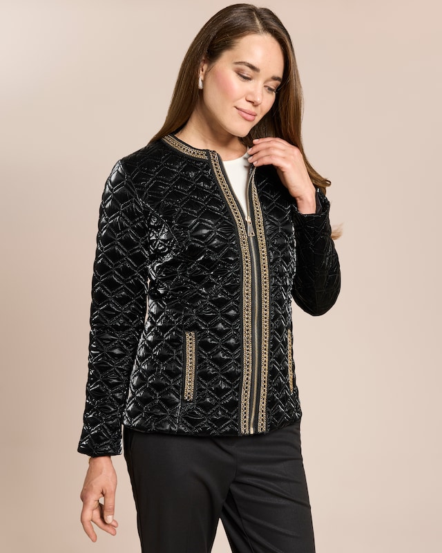 Jacke Glanzoptik