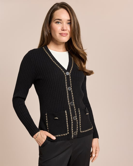 Produktabbildung für Cardigan mit Verzierung