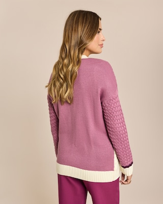 Produktabbildung 4 für Cardigan mit Knopfleiste