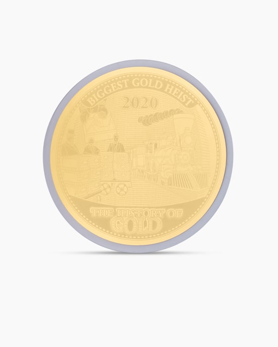 Produktabbildung für Goldmünze History of Gold: Goldraub