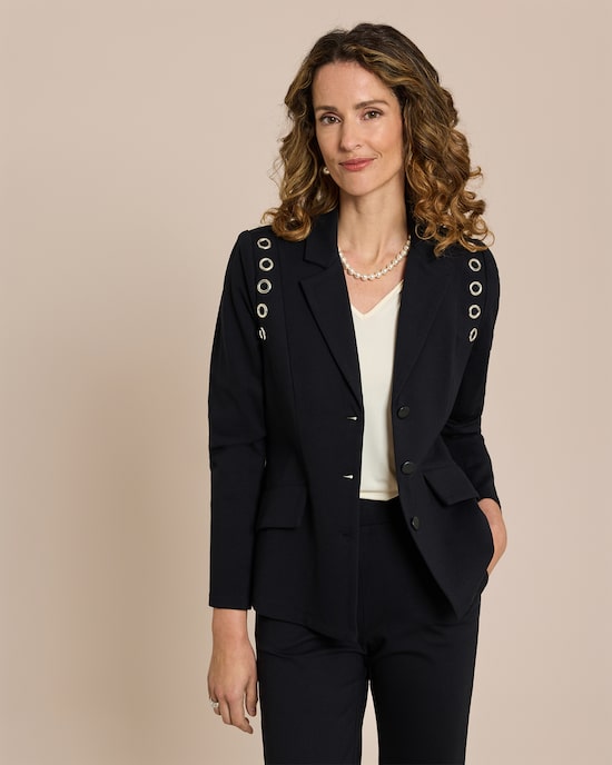 Produktabbildung für Blazer mit Ösen