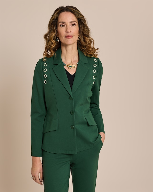 Blazer mit Ösen