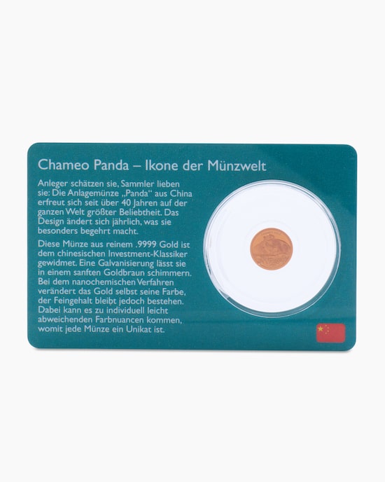 Produktabbildung für Chameo Gold Panda 2024 - goldbraun