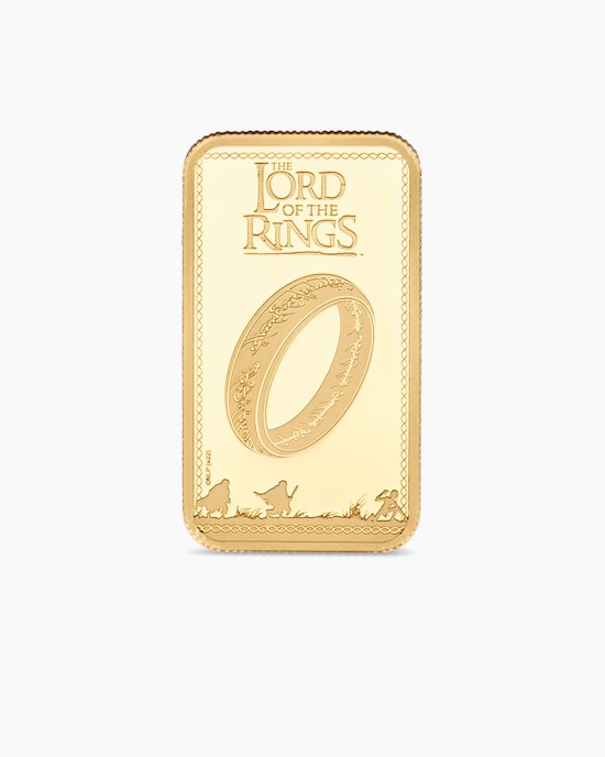 Produktabbildung für Goldmünzbarren Herr der Ringe - Der Ring 2023
