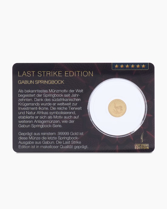 Produktabbildung für Last Strike Edition Springbock 2024