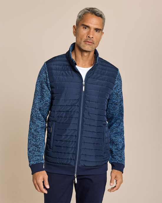 Produktabbildung für Jacke Strickfleece-Stepp-Mix