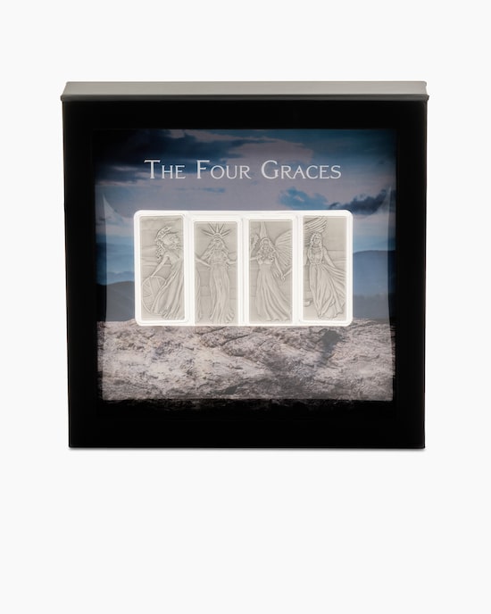 Produktabbildung für Silbermünzbarren Four Graces, 4tlg.