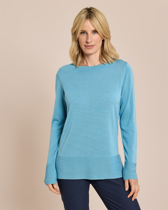 Produktabbildung für Pullover aus Lyocell