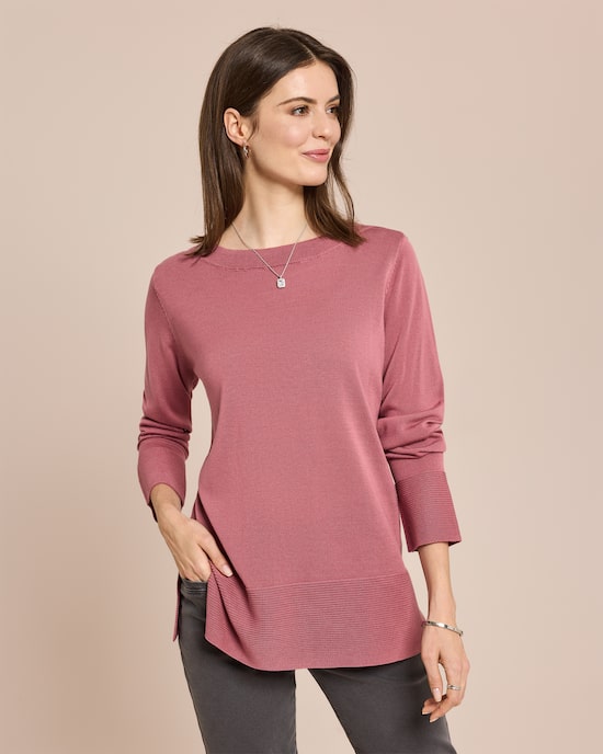 Produktabbildung für Pullover aus Lyocell