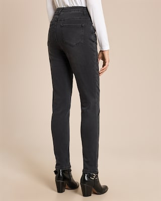 Produktabbildung 4 für Jeans mit Tiger-Strass-Motiv