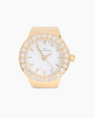 Produktabbildung für Ring-Uhr mit Kristallen