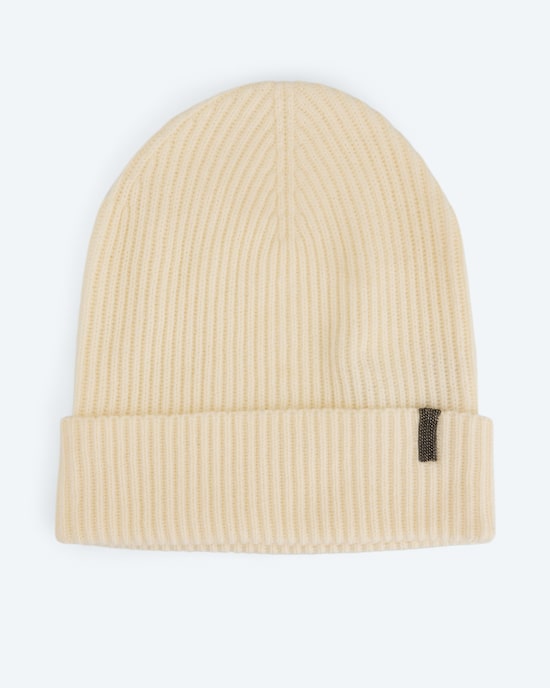 Produktabbildung für Strick-Beanie mit Applikation