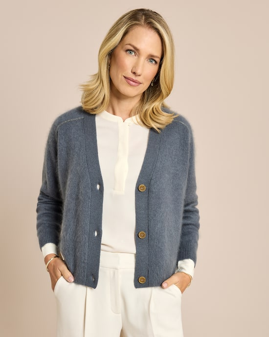 Produktabbildung für Cardigan mit Kaschmir