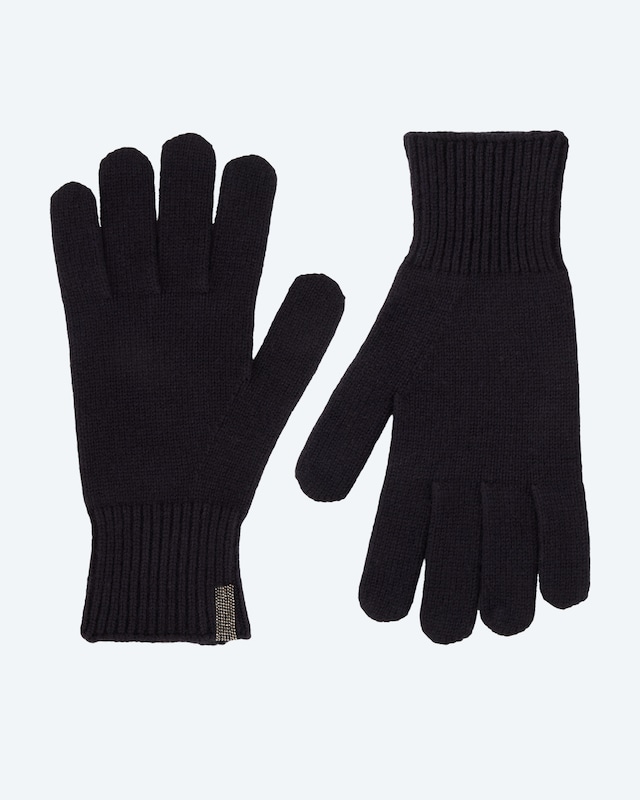 Strickhandschuhe mit Applikation