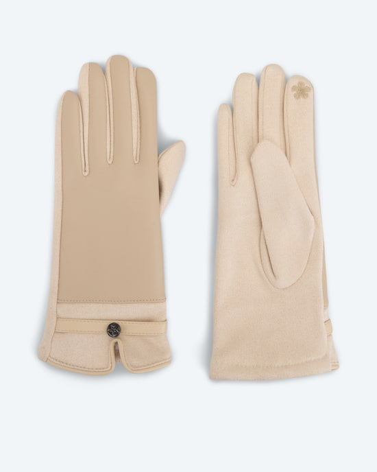Produktabbildung für Handschuhe mit Logo-Applikation