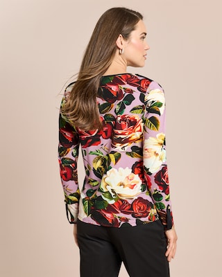 Produktabbildung 4 für Shirt mit Rosendruck