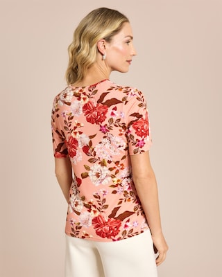 Produktabbildung 4 für Shirt mit Blumendruck