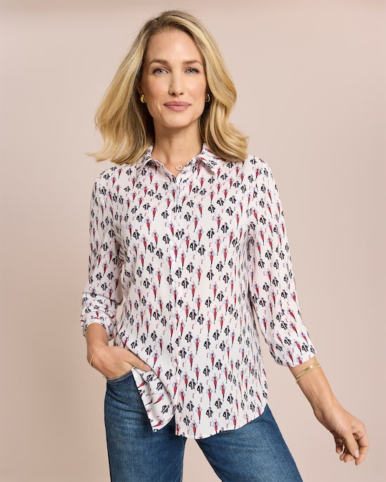 Produktabbildung für Statement Bluse Crepe de Chine