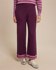 Produktabbildung für Strickhose mit Streifendetail