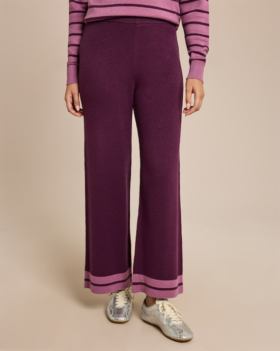 Produktabbildung für Strickhose mit Streifendetail