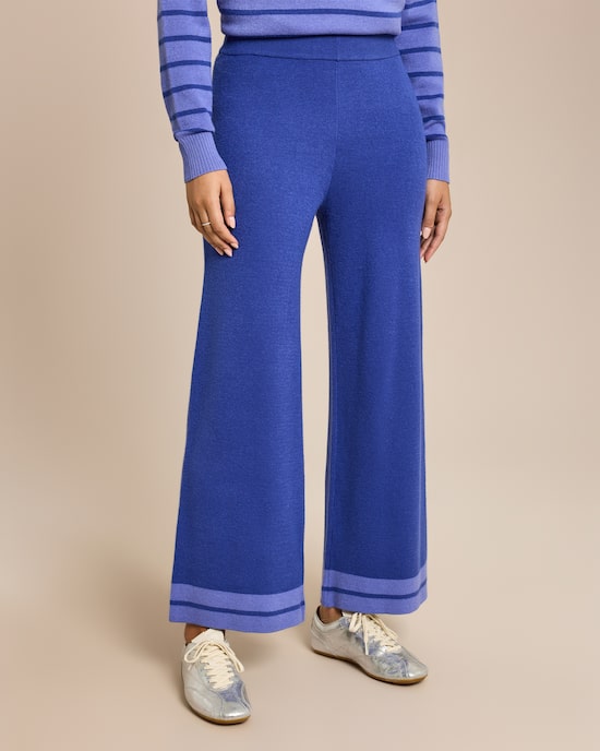 Produktabbildung für Strickhose mit Streifendetail