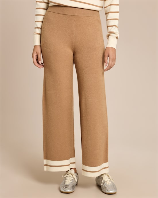 Produktabbildung für Strickhose mit Streifendetail