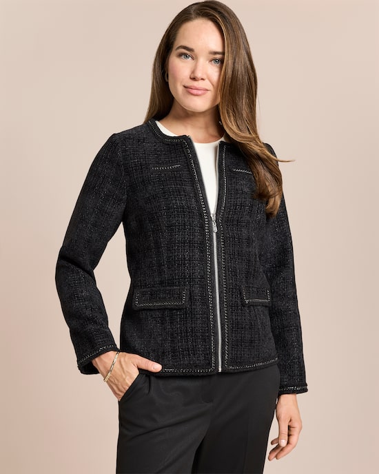 Produktabbildung für Blazer mit Kettendeko