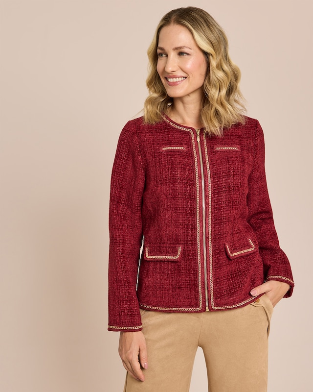 Blazer mit Kettendeko