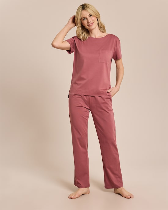 Produktabbildung für Pyjama merzerisierte Baumwolle, 2tlg.