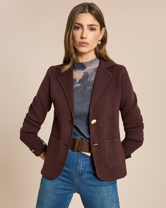 Produktabbildung für Strickblazer