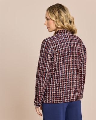 Produktabbildung 4 für Blazer Boucleoptik Glanzgarn