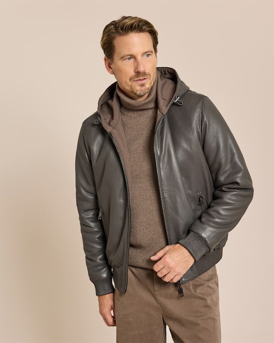 Produktabbildung für Menswear Lederjacke