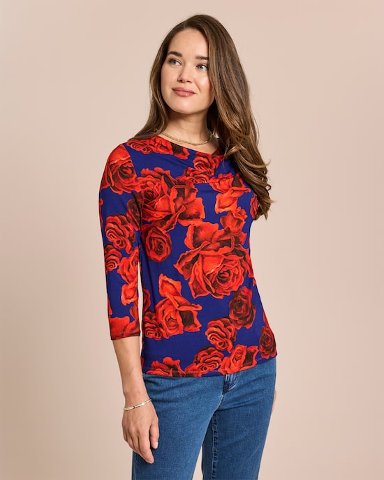 Produktabbildung für Shirt Rosendruck