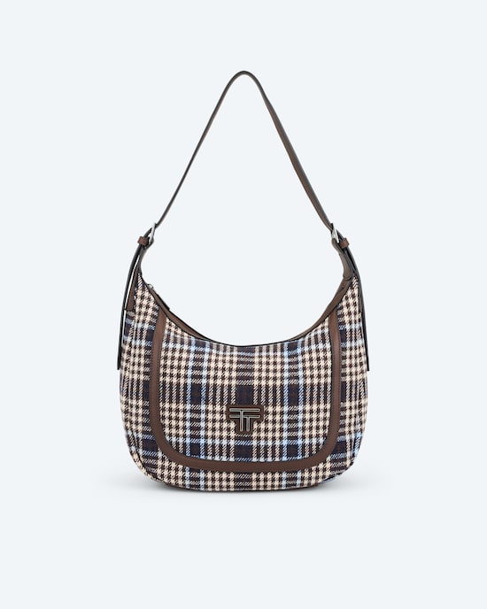 Produktabbildung für Beuteltasche im Karodesign