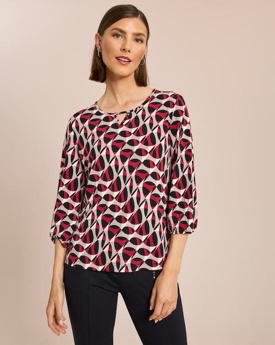 Produktabbildung für Longshirt mit Grafikdruck