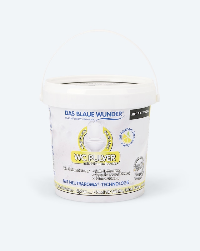 WC Power-Pulver kaltaktiv mit Aktivkohle, 1kg