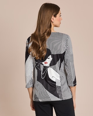 Produktabbildung 2 für Shirt Frau mit Hut