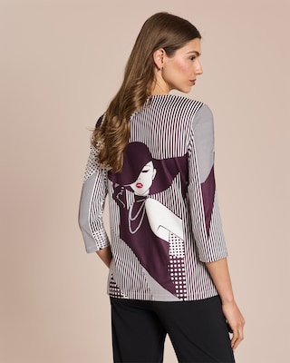 Produktabbildung 4 für Shirt Frau mit Hut