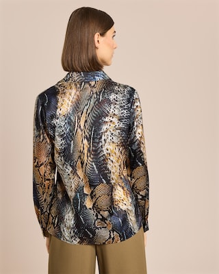 Produktabbildung 4 für Longbluse mit Animalprint